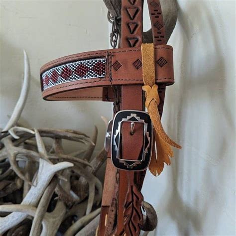 Spotted Western Black Harness Leather Western Spur Straps West Coast ...