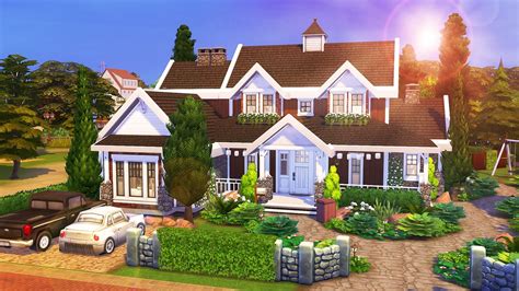 Aveline — Applewood Farmhouse Just a bigger farmhouse build... | Sims ...