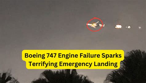 Boeing 747 Engine Failure Sparks Terrifying Emergency Landing | HATAF TECH