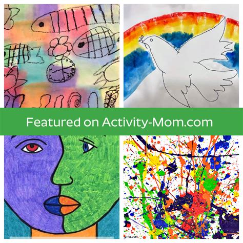 Abstract Art Activities for Kids - The Activity Mom