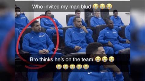 Blud Thinks He’s On The Team / Who Invited My Man Blud | Know Your Meme