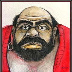 Image result for bodhidharma | Bodhidharma, Portrait tattoo, Chinese ...