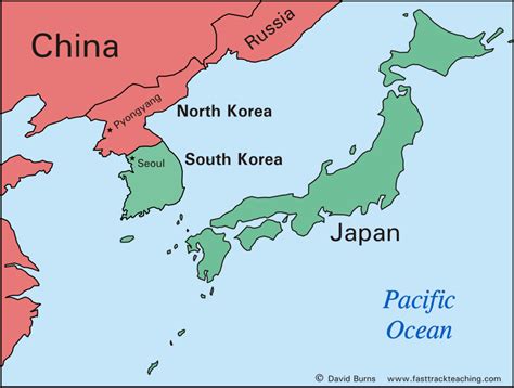 Map Of N Korea And The Us - Map Costa Rica and Panama