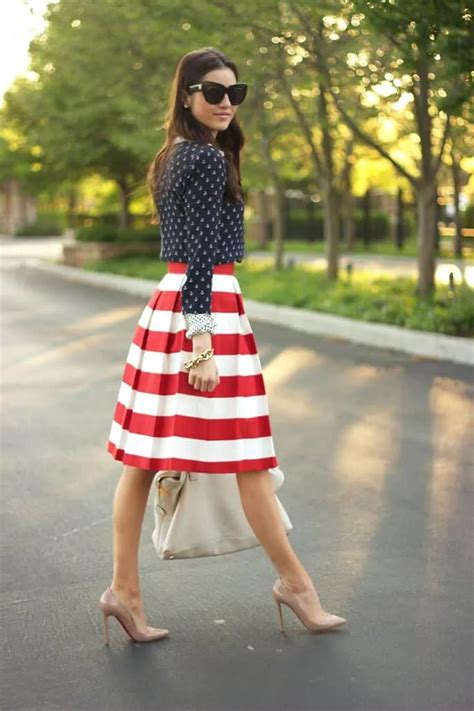 Fashion And Chic Patriotic Outfits To Celebrate The Independence Day In ...