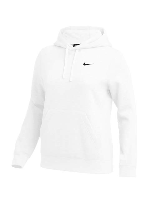 Custom Printed Nike Women's White Club Training Hoodie | Corporate Hoodies