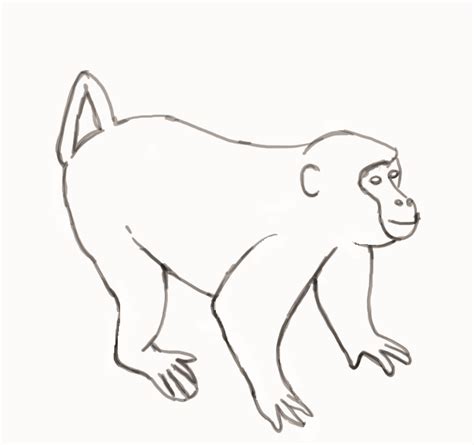 How To Draw a Monkey - EASY Drawing Tutorial!