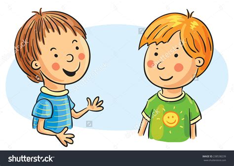 22+ Two Boy Talking Cli... Kids Talking Clipart | ClipartLook