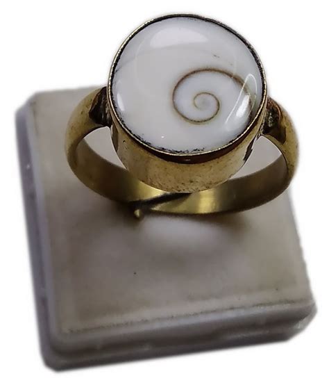 Natural Gomti Chakra Ring 7.22-8.33 Ratti 6.50-7.50 Carat Panchdhatu ...