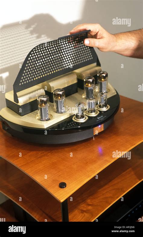 Valve amplifier Stock Photo - Alamy