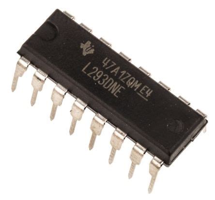 Quadruple Half-H Driver - L293DNE:Datasheet, Pinout, Circuit and Specification