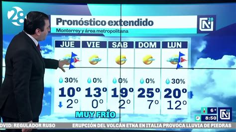 Clima para hoy Monterrey | 17 febrero 2021 | Canal 28 - YouTube