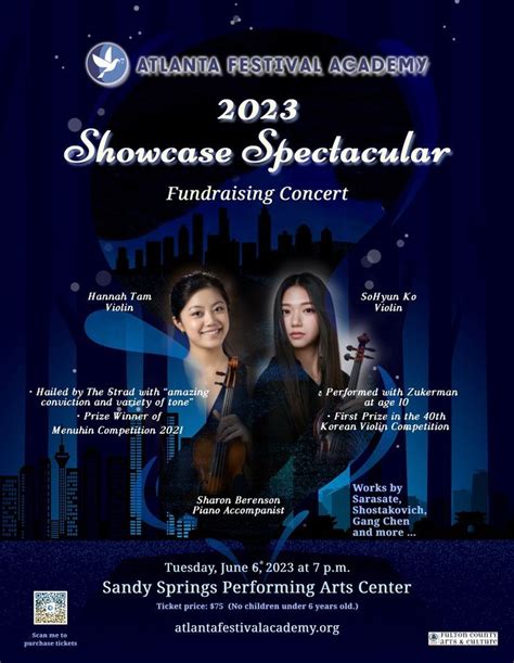 Spectacular Showcase Concert, Sandy Springs Performing Arts Center ...