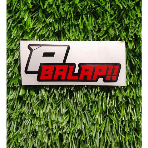 Jual STIKER P BALAP CHAT VIRAL | Shopee Indonesia