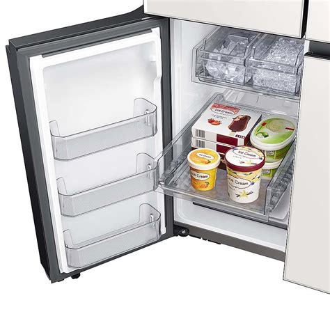 Samsung BESPOKE 23 cu. ft. 4-Door Flex Counter Depth Smart Refrigerator ...