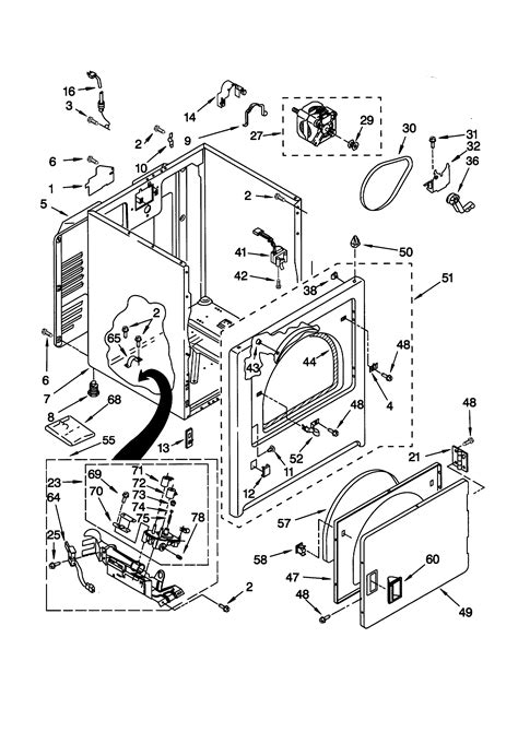 Kenmore Gas Dryer Schematic