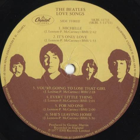 Beatles - Love Songs (2LP) For Sale