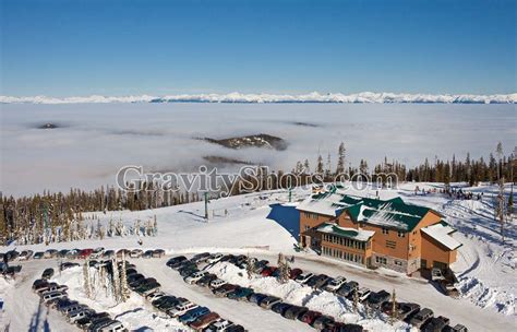 Aerial Images of Blacktail, Mountain Ski Resort, Montana