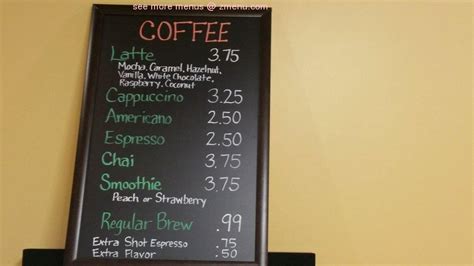 Menu at Cheese House cafe, Plain City