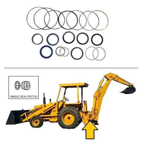 Ford Backhoe Swing Cylinder Seal Kit -- 251303