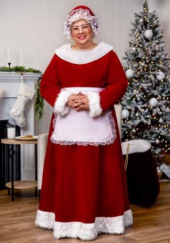 Mrs. Claus Plus Size Costume