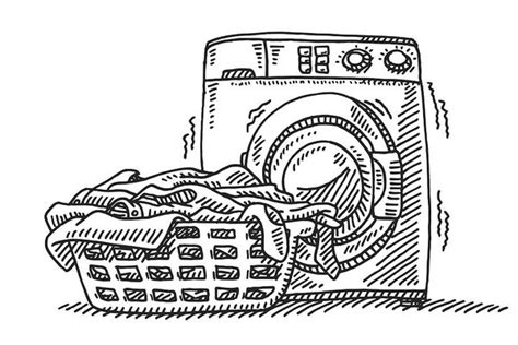 Laundry Basket Drawing at PaintingValley.com | Explore collection of Laundry Basket Drawing