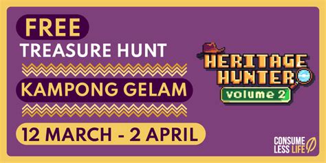 Heritage Hunter 2 Bingo - Free Treasure Hunt In Kampong Gelam