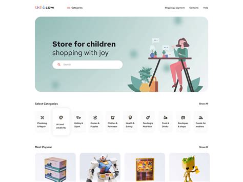 eCommerce Store Web Design by Mykola Ledenov on Dribbble