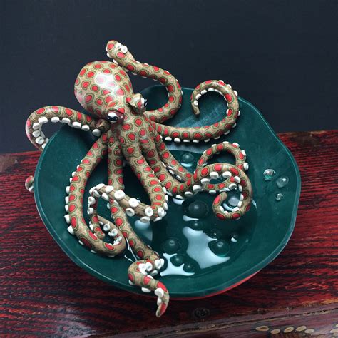 Octopus bowl | Octopus, Pottery, Clay pottery