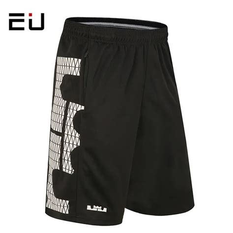 EU Mens Plus Size Basketball Shorts Men Quick Dry Breathable Basketball ...