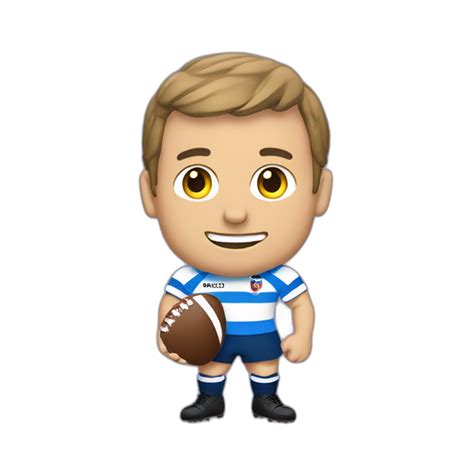 rugby ball | AI Emoji Generator