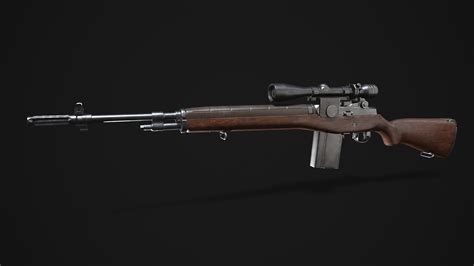 ArtStation - M14 and AR TEL 3x9 Scope