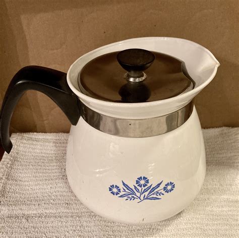 Vintage Corning Ware 6 Cup Coffee Pot P-104 | Etsy
