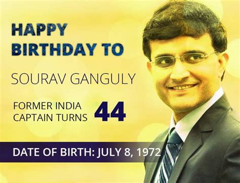 Sourav Ganguly's Birthday Celebration | HappyBday.to