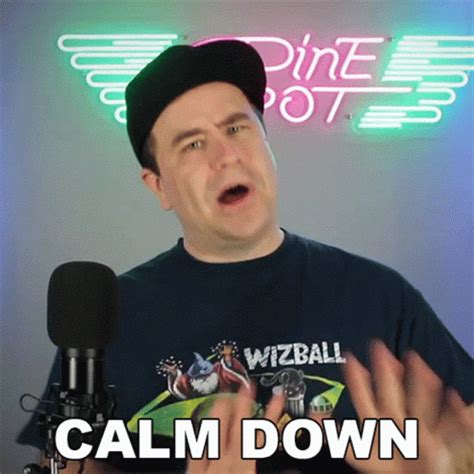 Calm Down Daniel Ibbertson GIF - Calm Down Daniel Ibbertson Slopes Game Room - Discover & Share GIFs