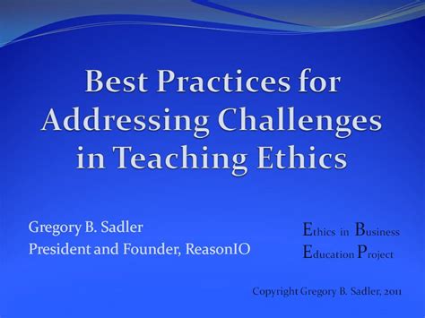 Orexis Dianoētikē: Lessons From the Ethics in Business Education Workshop (part 2 of 2)