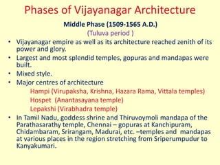 Vijayanagar Architecture | PPT