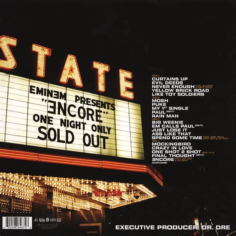 Eminem - Encore - Vinyl 2LP - 2004 - EU - Reissue | HHV