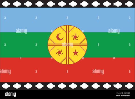 Flag of the Mapuche indigenous people, Chile, Argentina Stock Vector Image & Art - Alamy