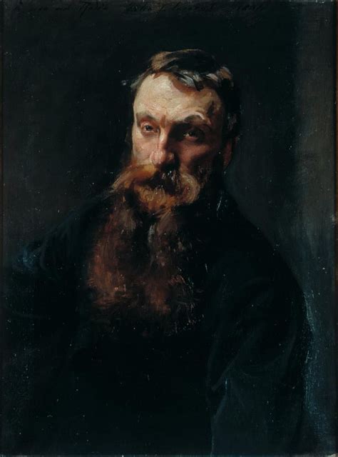 amare-habeo: “ John Singer Sargent (Italian-American, 1856 -1925) Portrait of Rodin, 1884 Oil on ...