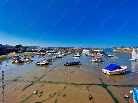 Paignton beach in Devon, UK Stock Photo | Adobe Stock