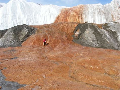 Blood Falls: An Antarctic waterfall of primordial ooze | 22 Words