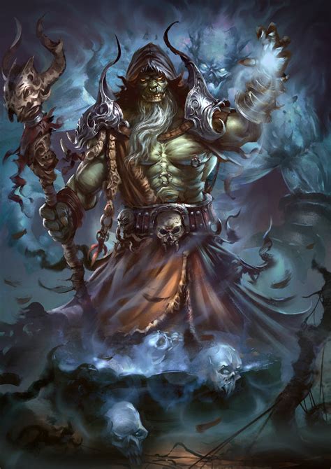 Orc Shaman by BorisDigitalArtist on DeviantArt