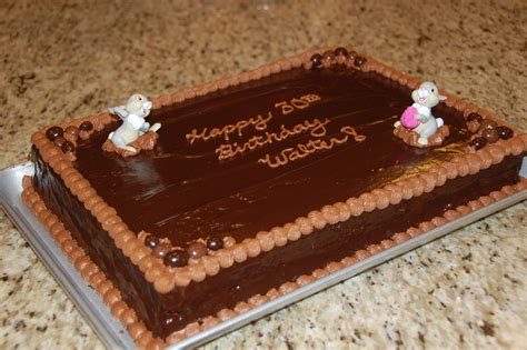 Dark Chocolate Ganache Cake (and birthday sheet cake) — The 350 Degree Oven