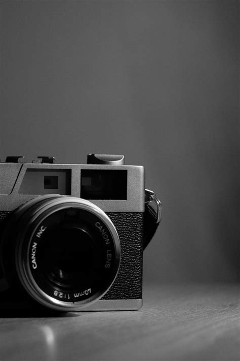 classic camera | White camera, Black and white photo wall, Black and ...