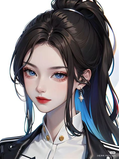 Character Design References, Character Art, Girls With Black Hair, 3d Fantasy, Digital Art Anime ...
