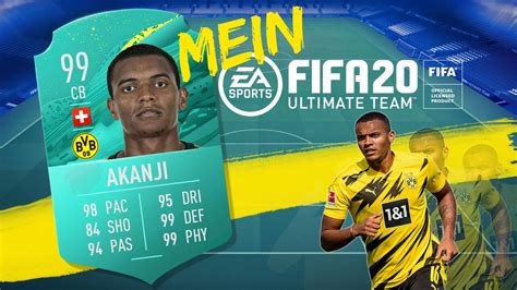 BVB-TV | Manuel Akanji stellt sein FIFA 20 Ultimate Team vor | "My FUT"