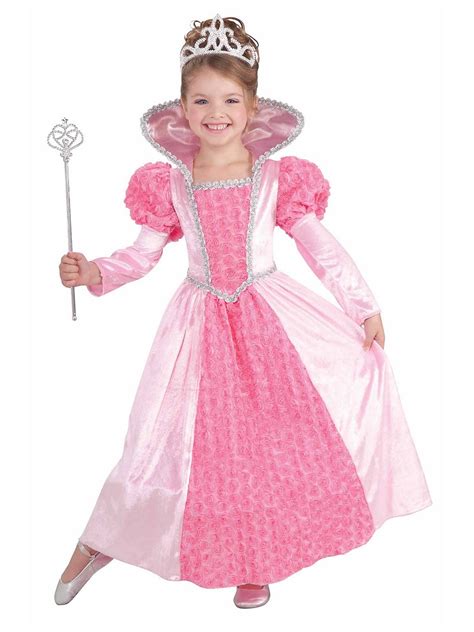 Rose Princess Girls Costume | Pink princess costume, Pink princess ...