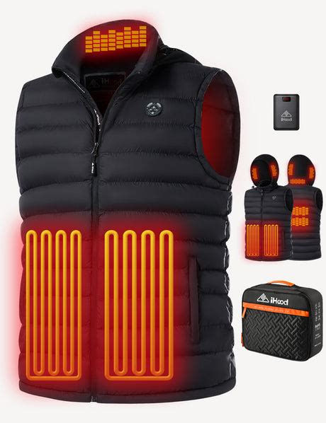 Men’s Heated Vests, Heated Clothing for Winter - iHood