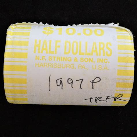 1997 Philadelphia Kennedy Half Dollar Roll - Numismax