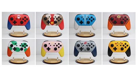 Kickstarter Project Makes Custom Switch Pro Controllers For Every Smash ...